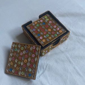 Indian inspired coasters